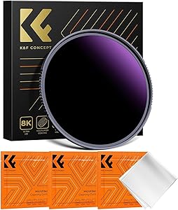 Filtro solar K&F Concept ND100000 para cámara